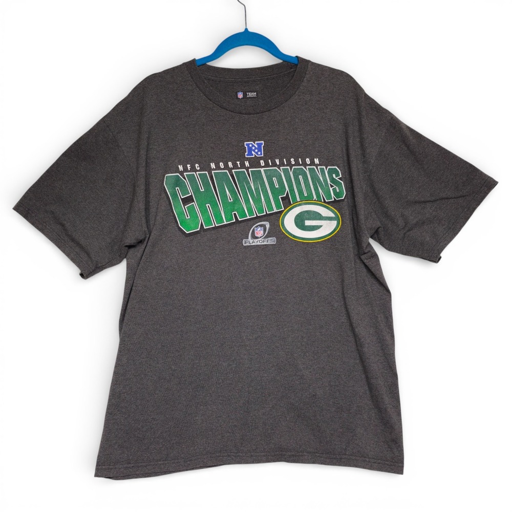 Green Bay Packers NFC North Division Champions NFL Team Apparel XL T Shirt